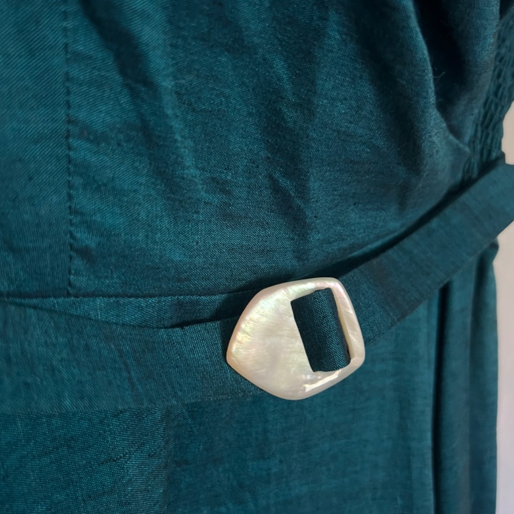 Gorgeous semi formal raw silk dress - Picture 2 of 16